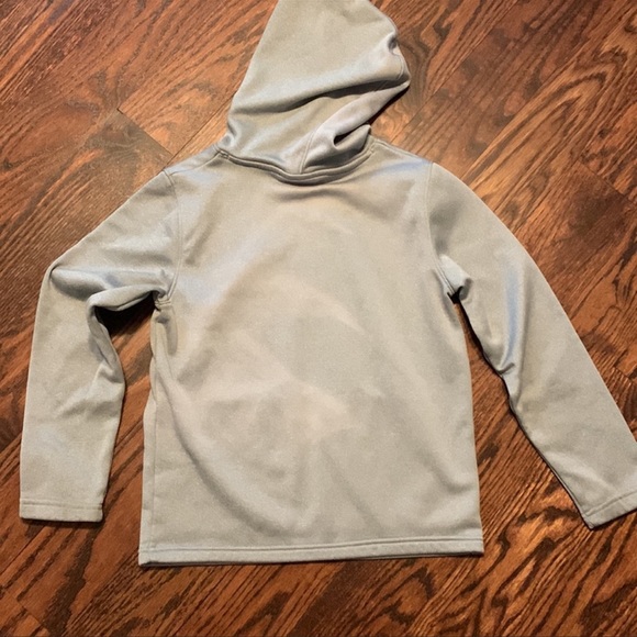 2-PIECE UNDER ARMOUR GRAY SWEATPANTS & GRAY COLDGEAR HOODIE; BOTH MEDIUM YOUTH - Picture 8 of 9